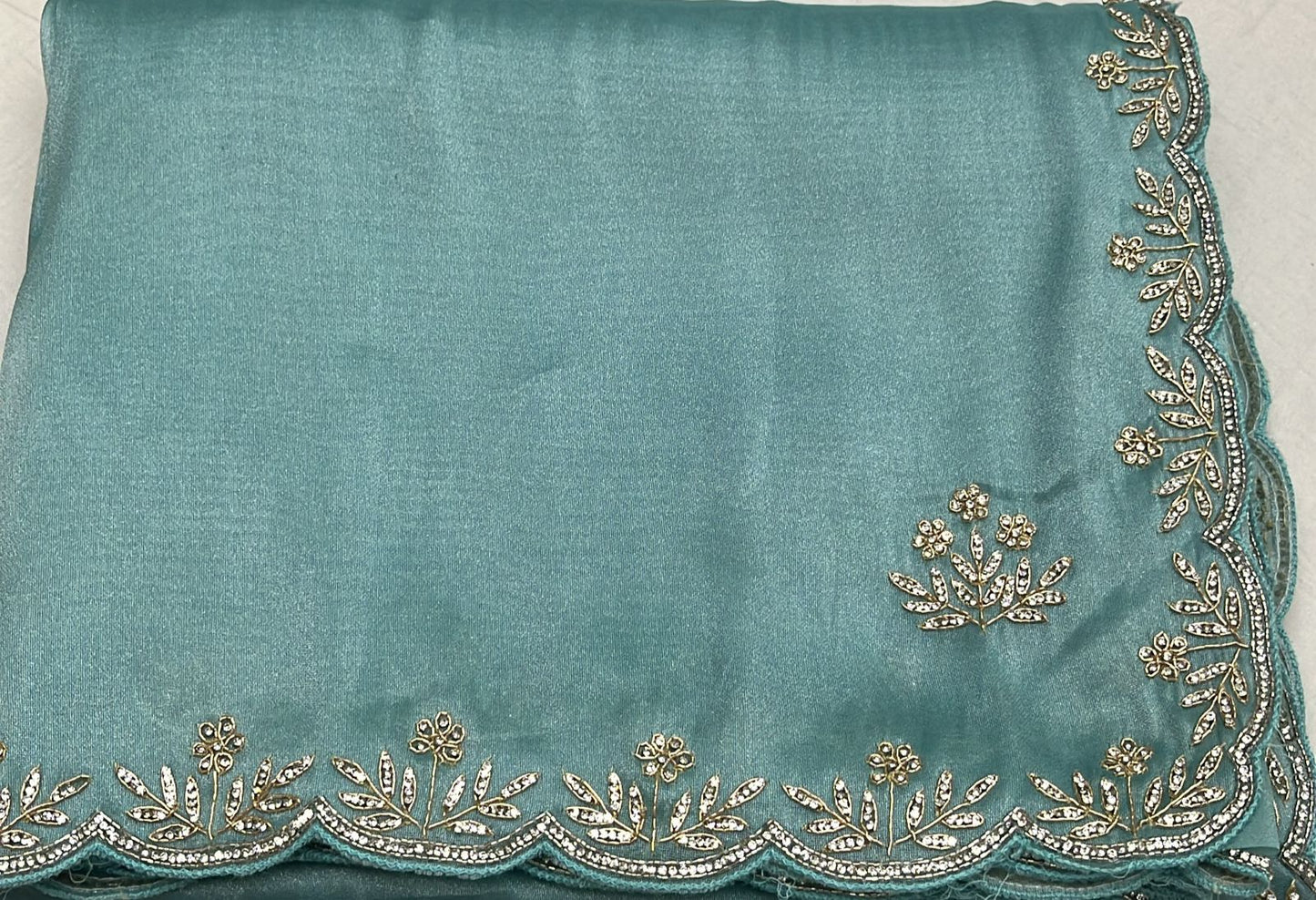 Océanique Handcrafted Soft Tissue Saree